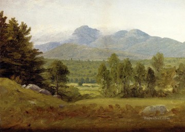  BOSQUE Arte - Bosquejo del paisaje del Monte Chocorua New Hampshire Sanford Robinson Gifford